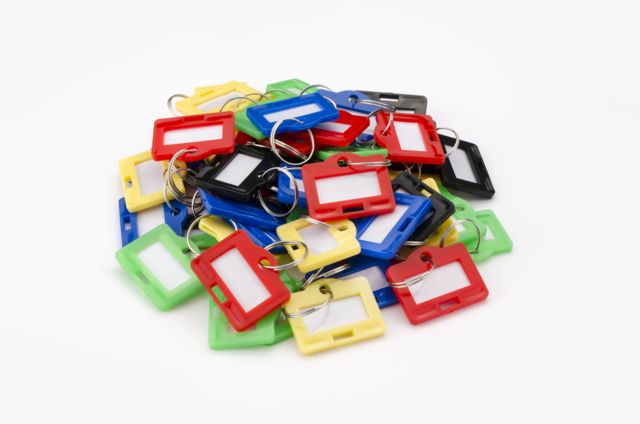 Barska Assorted Key Tags For Key CabinetsPack of 50 - Barska