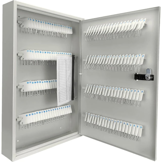 Barska 160 Capacity Fixed Position Key Cabinet w/ Combination Grey Medium - Barska