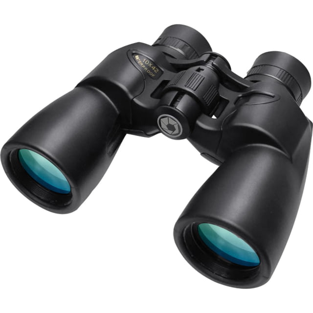 Barska Crossover Waterproof 10x42mm Porro Binoculars Black Small - Barska