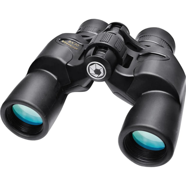 Barska Crossover Waterproof 8x30mm Porro Binoculars Black Small - Barska