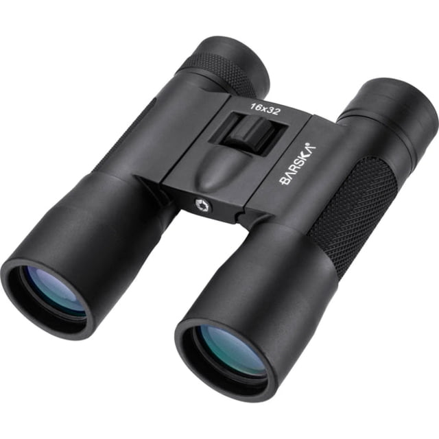 Barska Lucid View Compact 16x32mm Roof Prism Binoculars Black Small