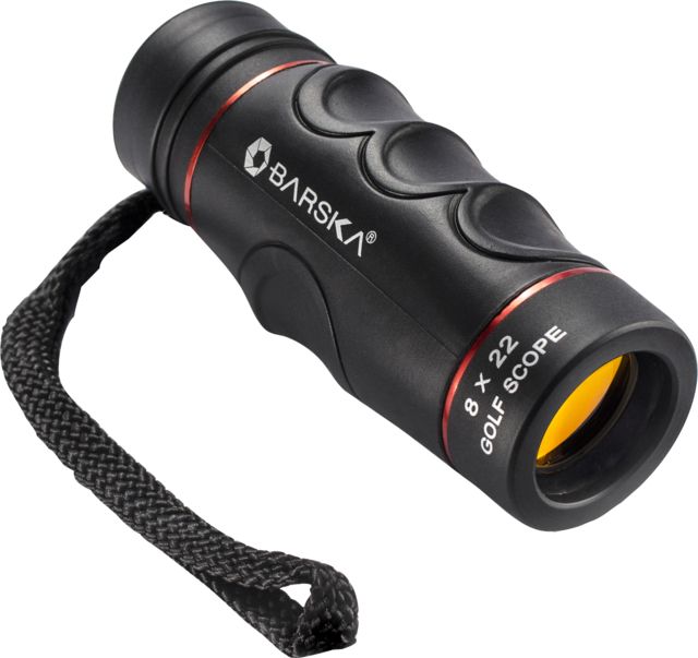 Barska Blue Line Compact Monocular Golf Rangefinder 8-22x Black - Barska
