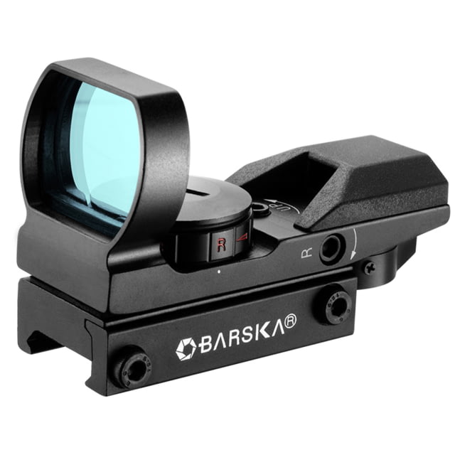 Barska Electro 1x22-33mm Reflex Sight Multi Reticle Black Small - Barska