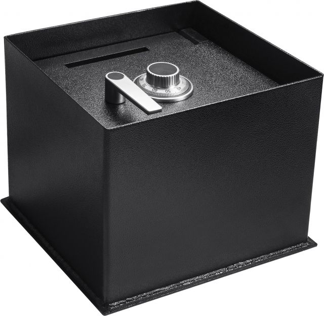 Barska Floor Safe With Combination Lock Black Small - Barska