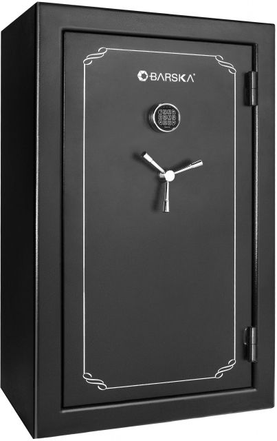 Barska FV-3000 Fire Safe 45-Rifle Vault L x W x H- 40 in. x 22 in. x 59.06 in. Outer Size 193867 - Barska