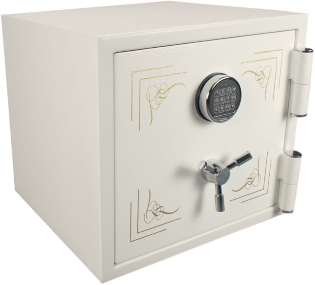 Barska Keypad Fireproof Jewelry Safe 1.91 Cu. Ft. White - Barska