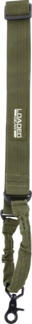 Barska Loaded Gear CX-100 Tactical Single Point Rifle SlingOD Green