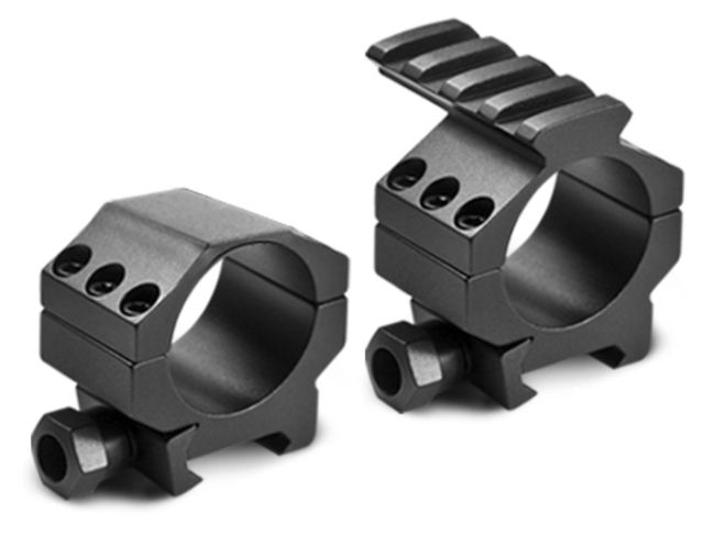 Barska Rifle Scope Rings - 30mm w/ 1in Insert Low Height Picatinny Rail See-Through Base - Barska