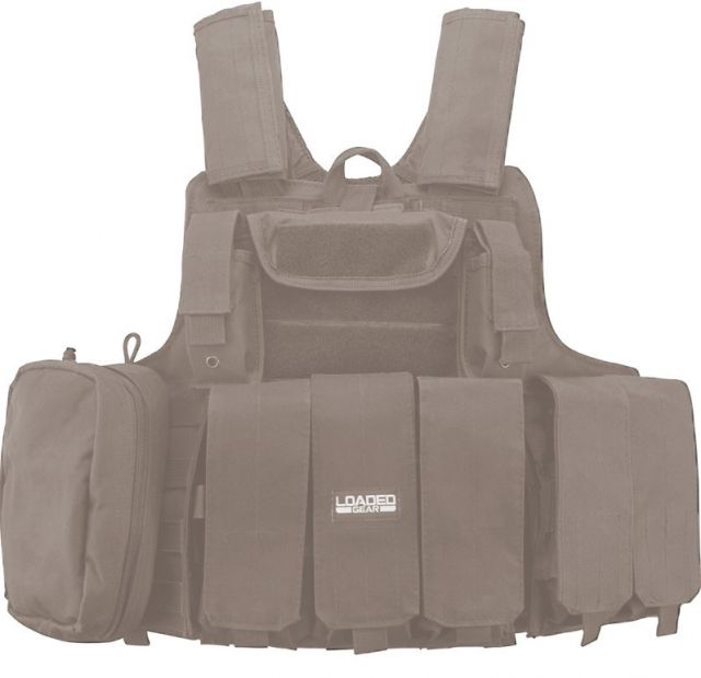 Loaded Gear VX-300 Loaded Gear Tactical VestDark Earth