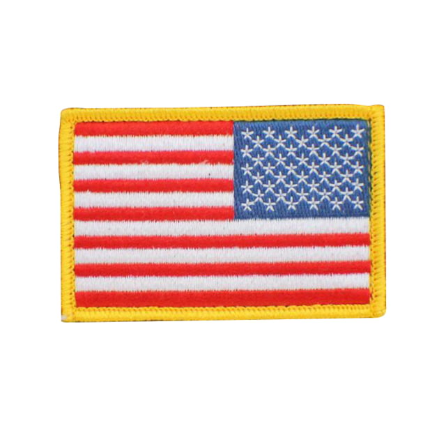 Bartact PVC Rubber Flag Patch w/ Velcro/Hook Backing Thin Red Line USA Flag - Stars on Right Red/Black/Grey 2" x 3" - Bartact