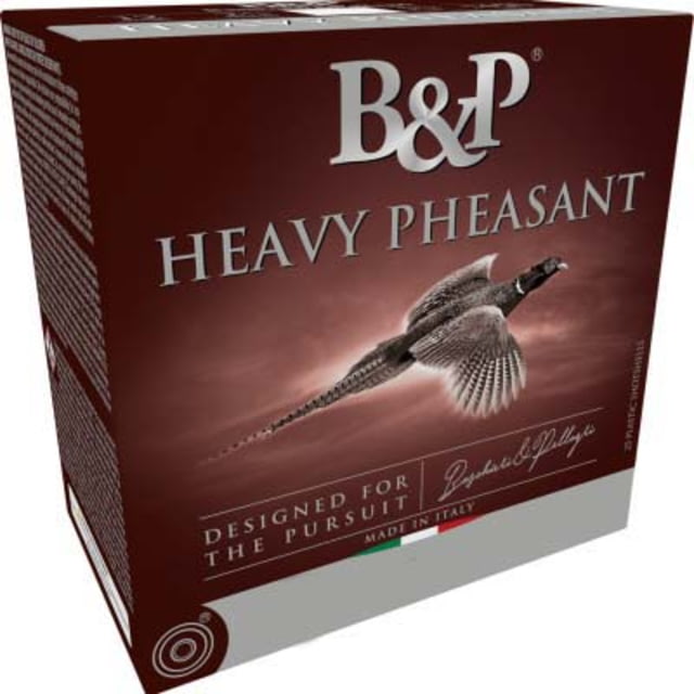 chieri & Pellagri Heavy Pheasant 20 Gauge 1 Oz 2.75in Shotgun #4 25 Rounds Ammo