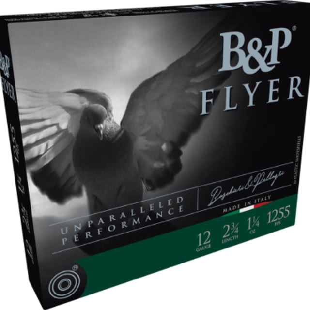 chieri & Pellagri Pigeon Light 12 Gauge 1.25 Oz 2.75in Shotgun #7.5 10 Rounds Ammo