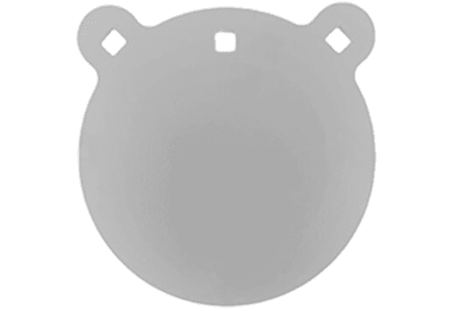 Bash Target Supply AR500 Gong Round Steel Target 8-1/2in Thick - Bash Target Supply