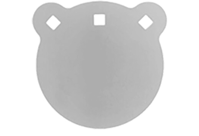 Bash Target Supply Ar550 Gong Round Steel Target 6-1/2in Thick - Bash Target Supply