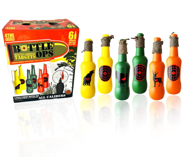Bash Target Supply Self-Healing Target Bottles 6 Pack - Bash Target Supply