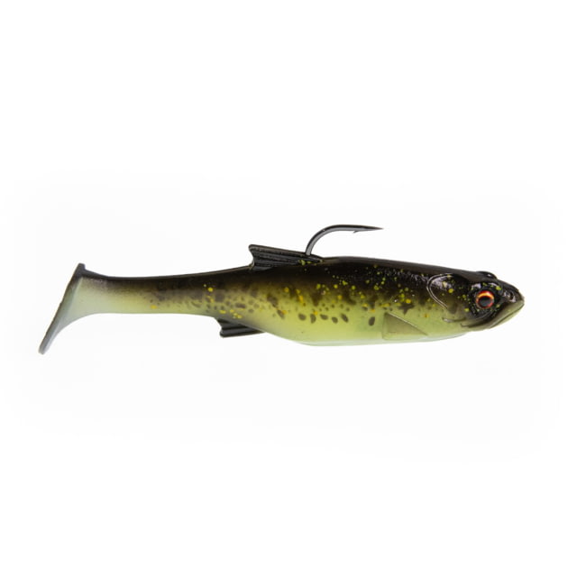Bass Mafia 5in Loaded Daingerous Swimbait Deep Runner 1oz Ghost Pro Bass 5in
