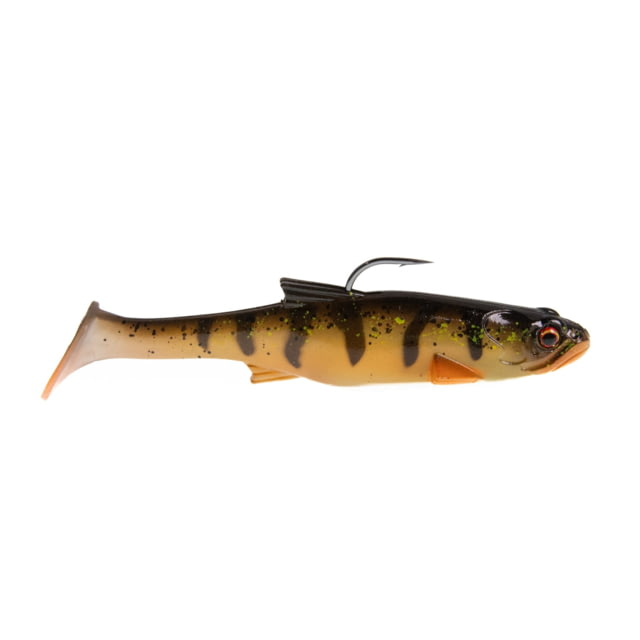 Bass Mafia 5in Loaded Daingerous Swimbait Shallow Runner 0.93oz Ghost Pro Perch 5in