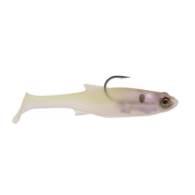Bass Mafia Unloaded Daingerous Swimbait Violet Albino 5in