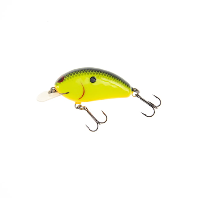 Bass Mafia Balsa Customs Flat Bait Chartreuse Black
