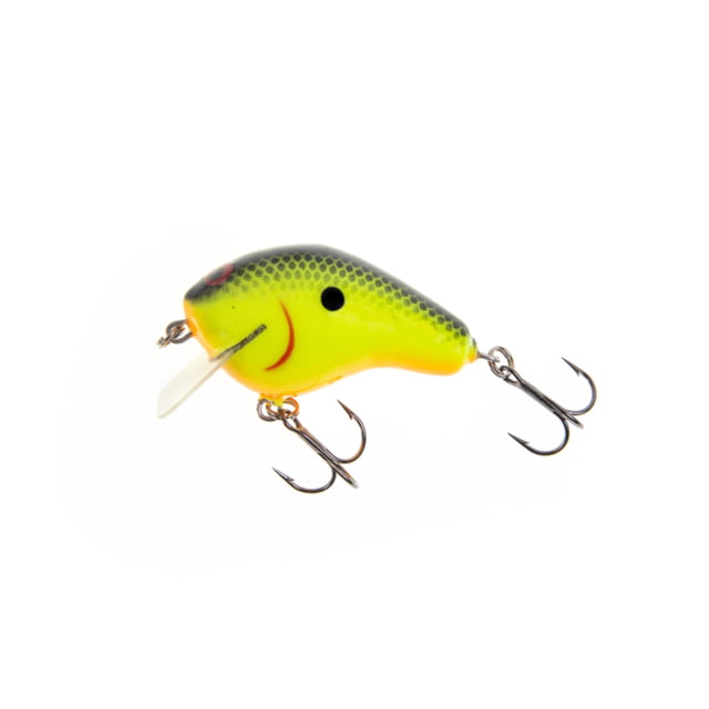 Bass Mafia Balsa Customs Round Bait Chartreuse Black