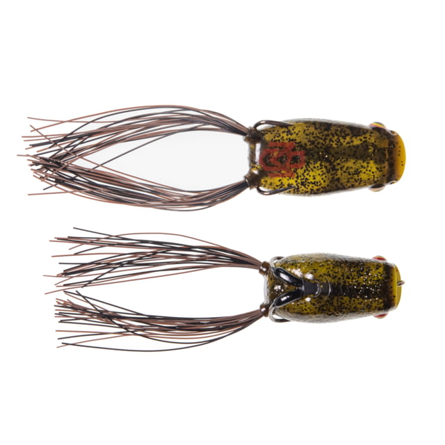 Bass Mafia Cannonball Poppin Frog Swimbait Green Pumpkin Chartreuse 2.6in