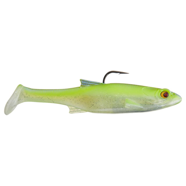 Bass Mafia Daingerous Swimbait Loaded Shallow Chartreuse Blue 6