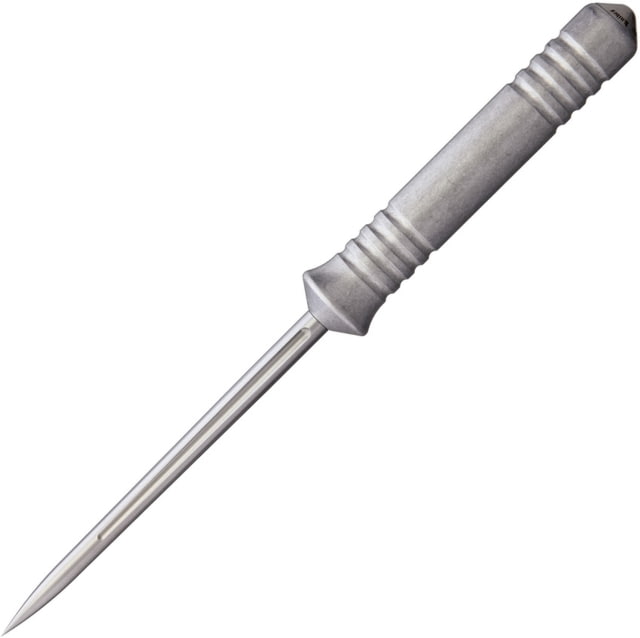 Bastinelli Creations Ice Scream Ice Pick Knife 8.63in Overall 4.25in Blade Tumbled Finish Aluminum Handle Hdl420 Steel Pick Sheath ICE SCREAM STONE - Bastinelli Creations