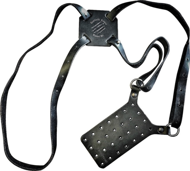Bastinelli Creations Leather Shoulder Holster Black Black LEATHER SHOULDER HOLSTER