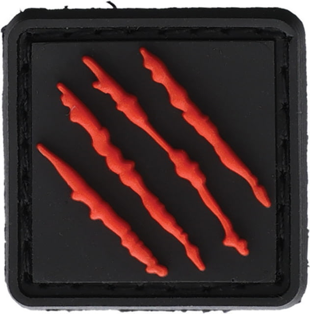 Bastinelli Creations Scratches Patch Red 1" x 1" PATCH SCRATCHES RED - Bastinelli Creations