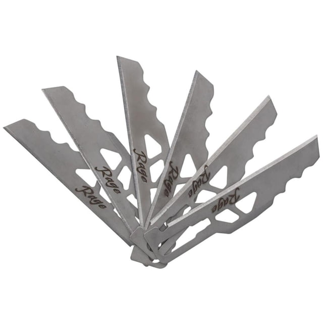 Battenfeld Knives Schrade Enrage 6 Replacement Blades Utility Combo 6/ct