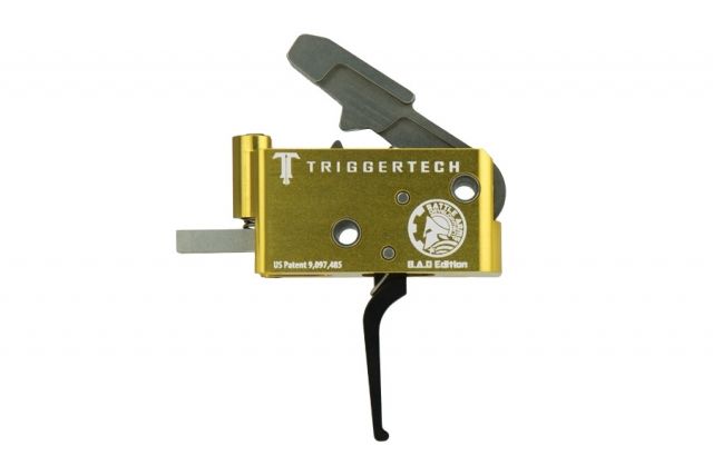 USED Battle Arms Development Adjustable Frictionless Trigger Zero Creep Straight Black/Gold BAD-TT-15-S EDEMO1 Used Condition Like New Inspect and - Battle Arms Development