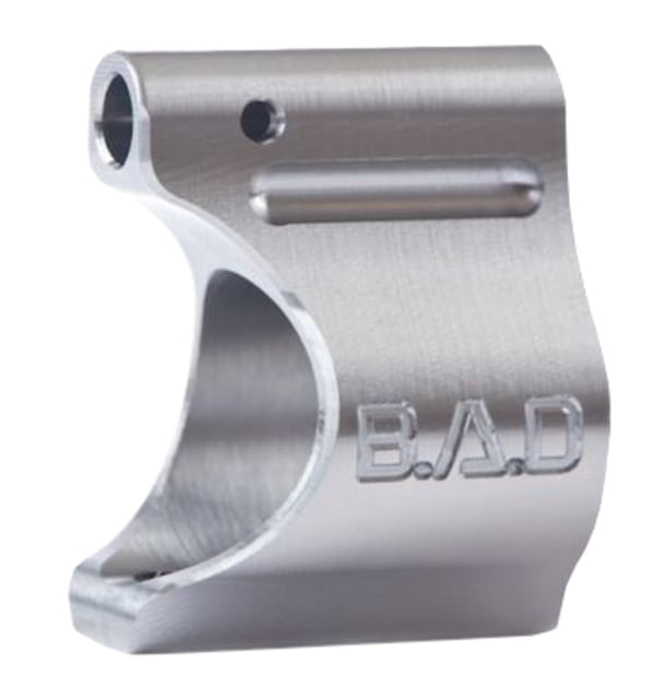 Battle Arms Development Lightweight .625 in Diameter Rifle Gas Block Raw Titanium Raw Titanium - Battle Arms Development