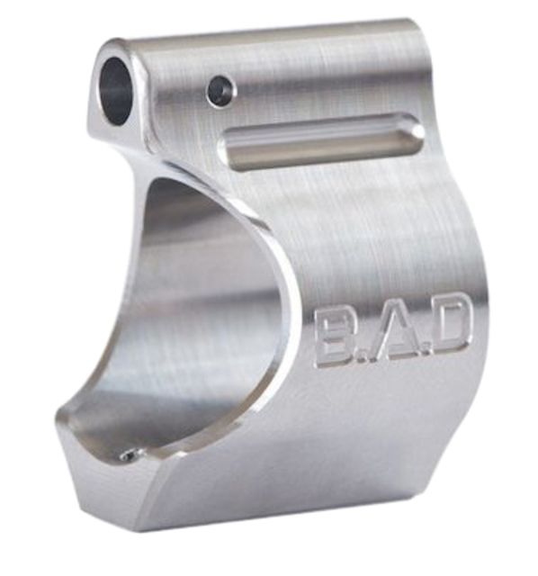 Battle Arms Development Lightweight .750 in Diameter Rifle Gas Block Raw Titanium Raw Titanium - Battle Arms Development