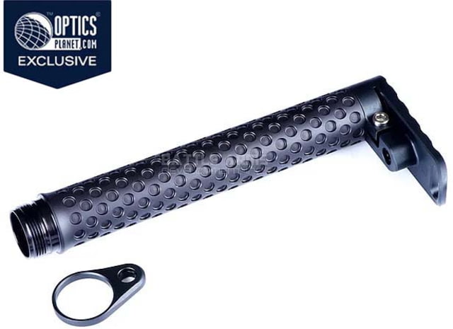 Battle Arms Development Mid Length Lightweight Fixed ButtStock Combo / Qd End Plate Black