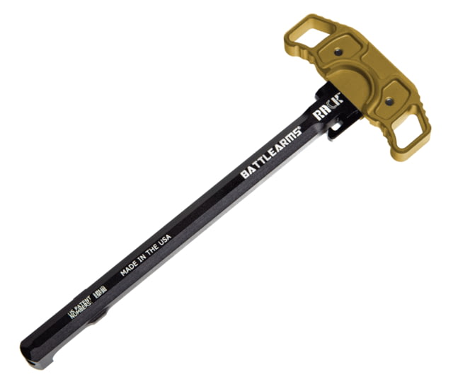 Battle Arms Development RACK AR15 Charging Handle Gold - Battle Arms Development