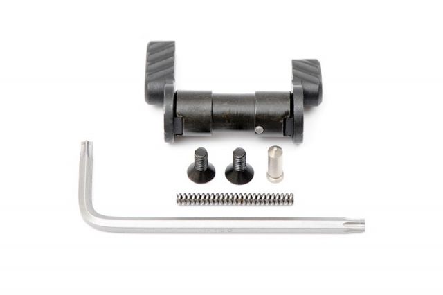 EDEMO Battle Arms Development Short Throw Ambidextrous Firearm Safety Selector for AR15 / AR10 Black BAD-ASS-ST EDEMO2 - Battle Arms Development