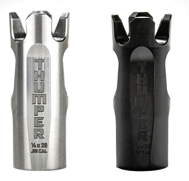 USED Battle Arms Development THUMPER Muzzle Brake .223/5.56 1/2x28 Thread Stainless Steel BAD-THUMPER-223-SS EDEMO1 Used Condition Like New - Battle Arms Development