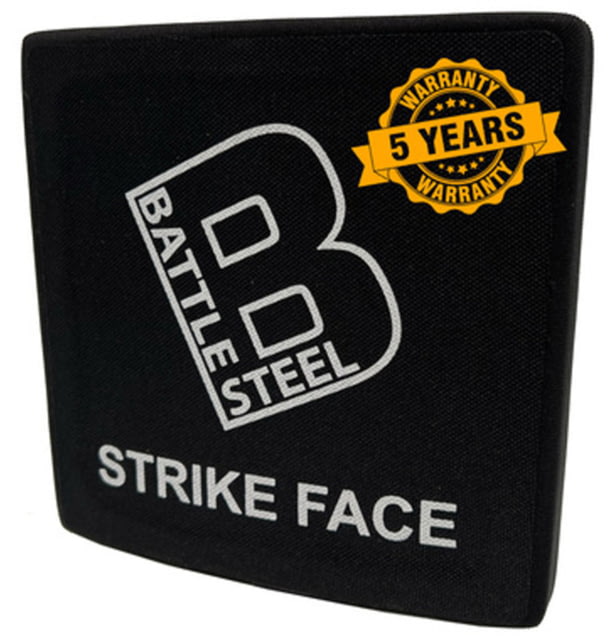 Battle Steel Level IV Ballistic Armor Plate Side Plate 6 x 6in - Battle Steel