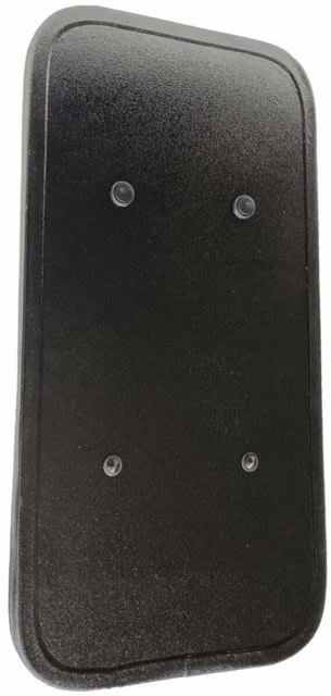 Battle Steel Ballistic Shield Level IIIA+  Shooters Cut Black s - Battle Steel