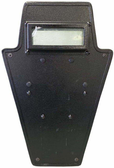 Battle Steel Ballistic Shield W/ Viewport Level III 20x30in Black - Battle Steel