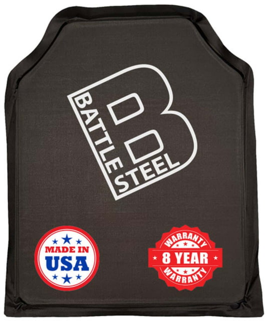 Battle Steel Flexible Ballistic Armor Panel Level IIIA Shooters Cut 11x14in - Battle Steel
