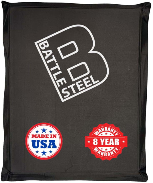 Battle Steel Flexible Ballistic Armor Panel - Level IIIA Square Cut 10x12in - Battle Steel