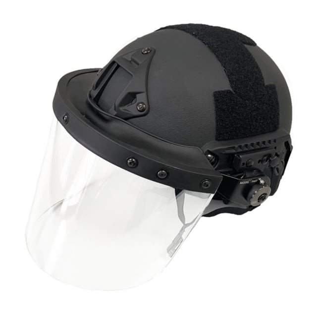 Battle Steel Riot Face Shield w/ Rail Mount - Battle Steel