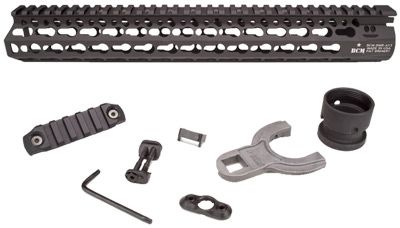 Bravo Company MFG Bcm Kmr Alpha Keymod Free Float Handguard Black