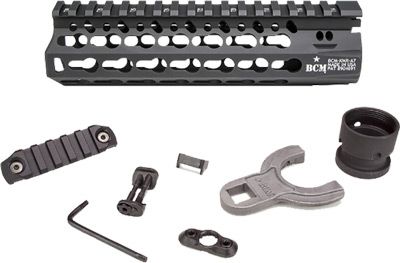 Bravo Company MFG Bcm Kmr Alpha Keymod Free Float Handguard Black