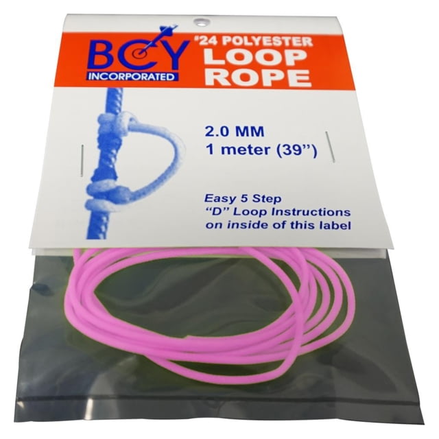 BCY 24 D-Loop Material Pink 1 m 58341 - Bcy
