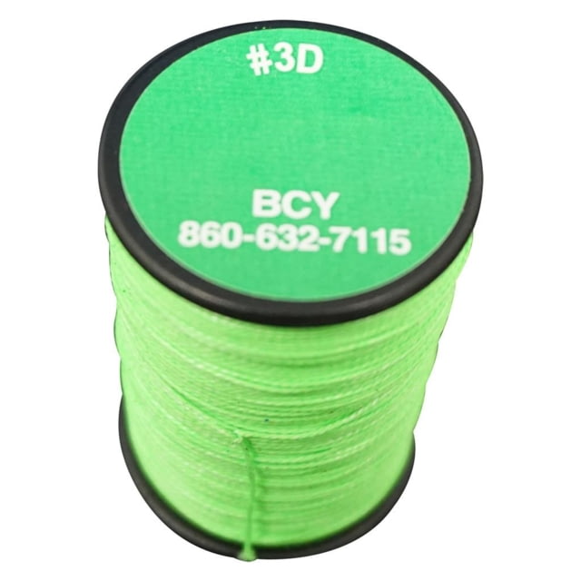 BCY 3D End Serving Neon Green 120 yds. 66536 - Bcy