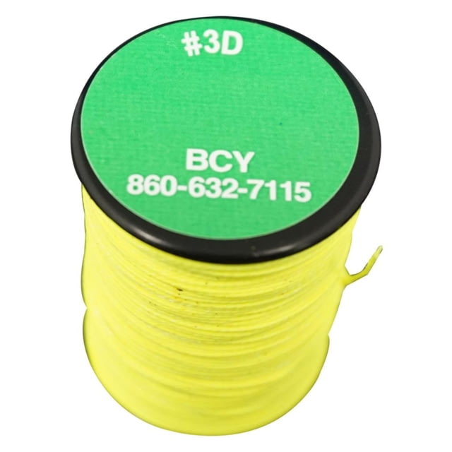 BCY 3D End Serving Neon Yellow 120 yds. 66535 - Bcy