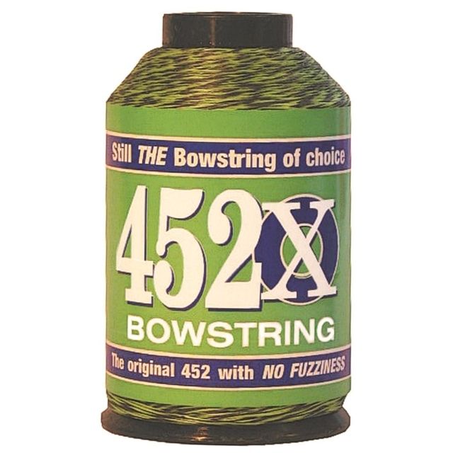 BCY 452X Bowstring Material Green/Black 1/4 lb. 24370 - Bcy