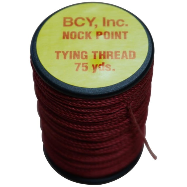 BCY 76 yd. Nock Point Tying Thread Red - Bcy